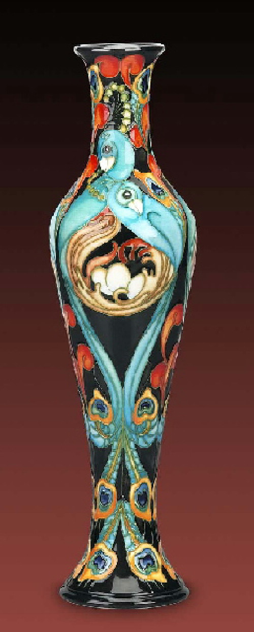 Moorcroft Pottery - Limited Editions Proud as Peacocks