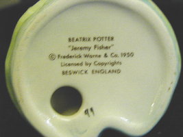 beswick backstamps dating