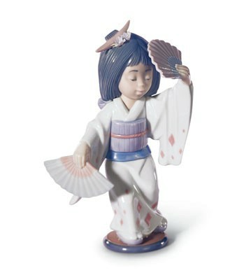 Lladro Porcelain Oriental Dance